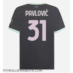 AC Milan Strahinja Pavlovic #31 Replika Tredje Tröja 2024-25 Kortärmad